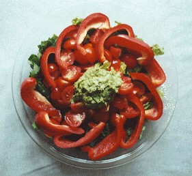 Alive & Well's Asher's Sweet Pepper Salad Alive & Well's Asher's Sweet Pepper Salad