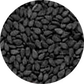 Sesame Seed, Black Organic 25 lb.