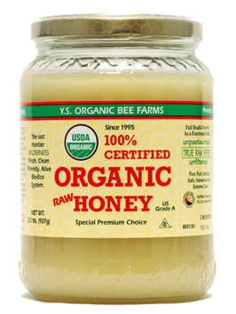Certified Organic Raw Honey